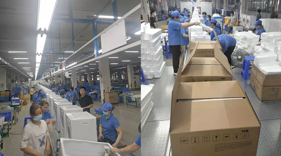 效率保證！金環(huán)電器高效完成英國Argos客戶衣物烘干機生產(chǎn)